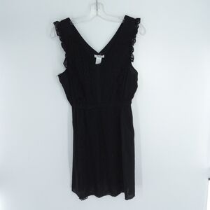 PINKY LACE ACCENTED SUMMER DRESS. M